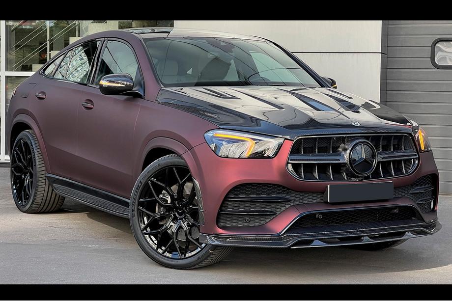 Mercedes GLE coupe C167 2019- Kit caroserie LRT Carbon (pentru GLE53/AMG-Line 2019-2023) Foto 2