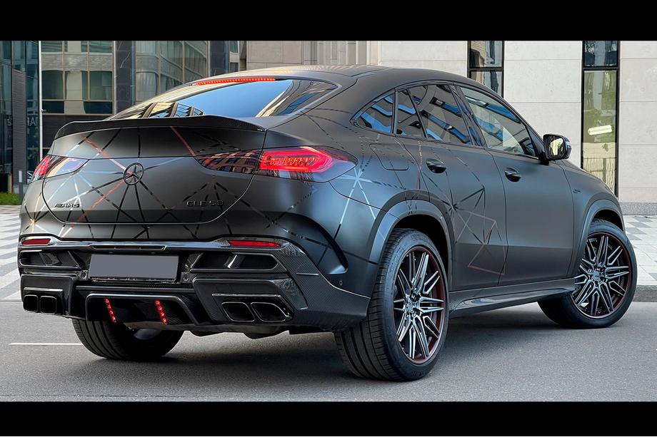 Mercedes GLE coupe C167 2019- Kit caroserie LRT Carbon (pentru GLE53/AMG-Line 2019-2023) Foto 4