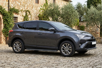Toyota Rav 4 2013-2018 Praguri Laterale Bosphorus Black (2 buc, Aluminiu) foto 1