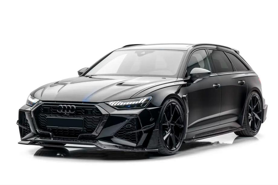 Audi A6 C8 2018–2025 Kit caroserie MNSR Carbon (pentru RS6, carbon forjat) Foto 1