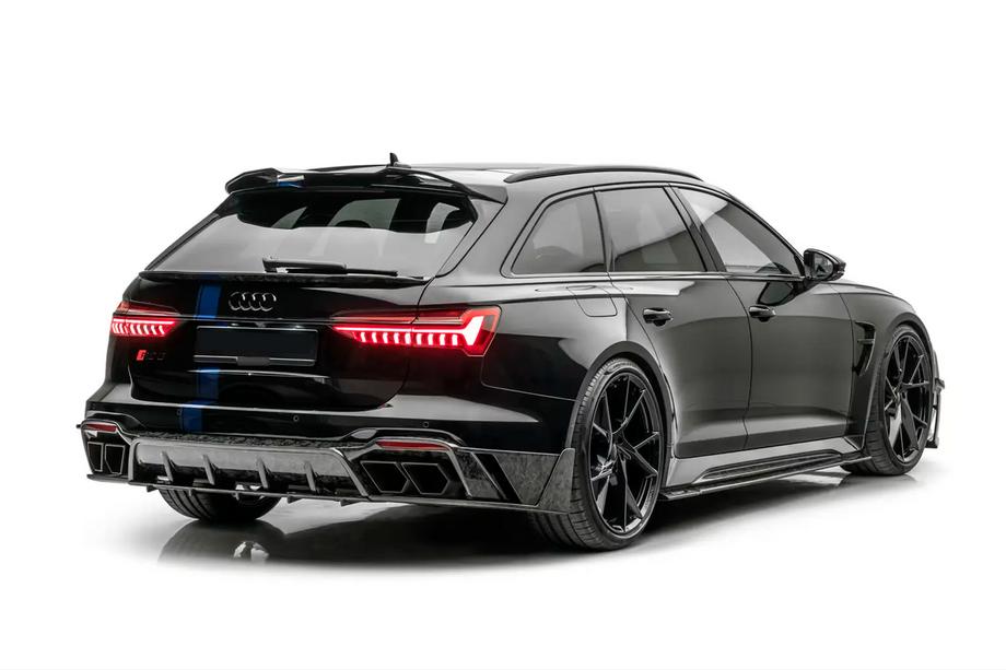Audi A6 C8 2018–2025 Kit caroserie MNSR Carbon (pentru RS6, carbon forjat) Foto 4