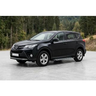 Praguri Laterale Rainbow (2 buc, Aluminiu) Toyota Rav 4 2013-2018 foto 1
