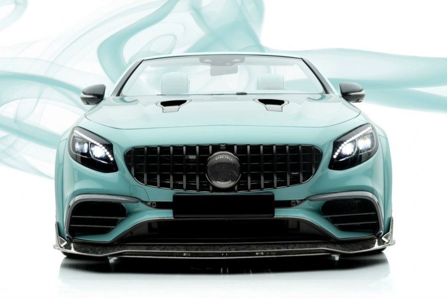 Mercedes S-class C217 Coupe 2014-2020 Kit caroserie MNSR Carbon (pentru S63 Cabrio 2017-2020, carbon forjat) Foto 2