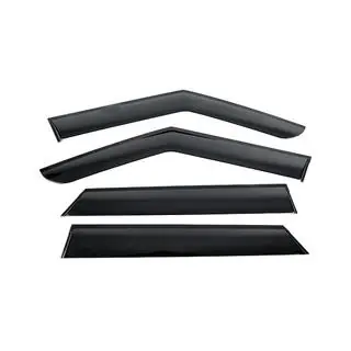 Deflectoare geamuri cu ornament cromat Niken Luxury (4 buc)