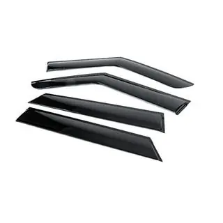 Deflectoare geamuri cu ornament cromat Niken Luxury (4 buc) foto 2