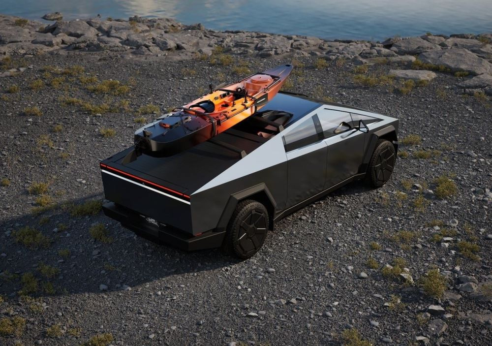 Review Tesla Cybertruck: pickup electric futurist