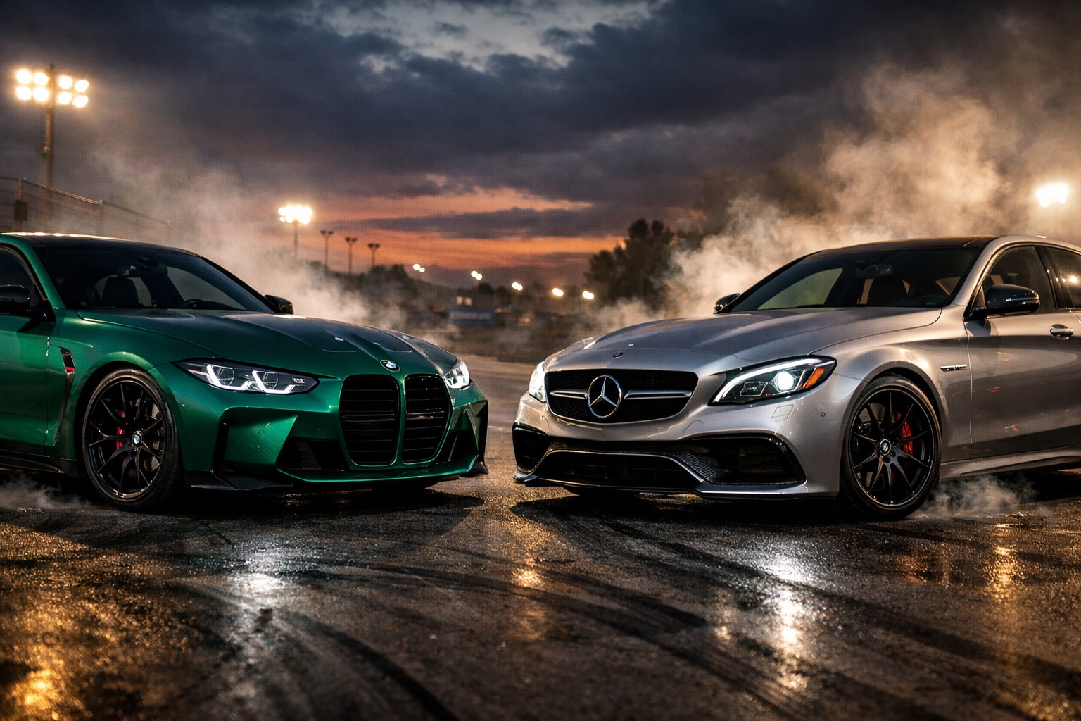 Comparatie: BMW M3 vs Mercedes C63