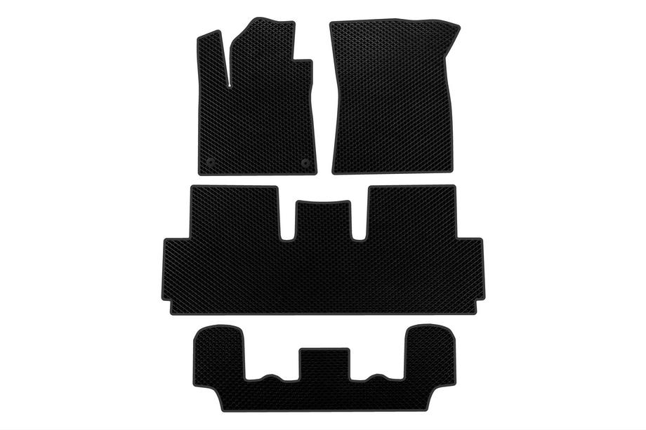 Citroen C-4 Picasso 2013–2022 Covorase EVA (Pentru Grand, 3 Randuri, Negru) Foto 1