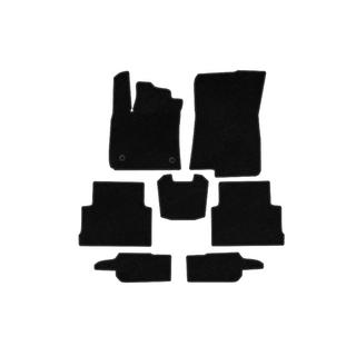 Covorase textile Premium (3 randuri, Negru) foto 1
