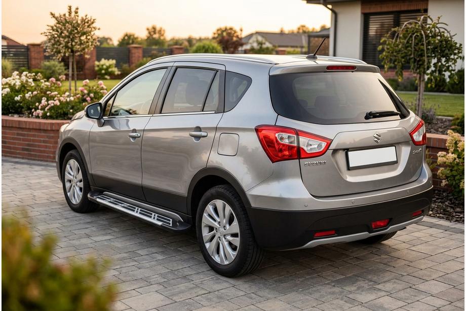 Suzuki SX4 S-Cross 2013-2016 Praguri Laterale Sunrise (2 buc, Aluminiu) Image