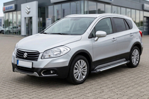 Suzuki SX4 S-Cross 2013-2016 Praguri Laterale Line (2 buc, Aluminiu) foto 1