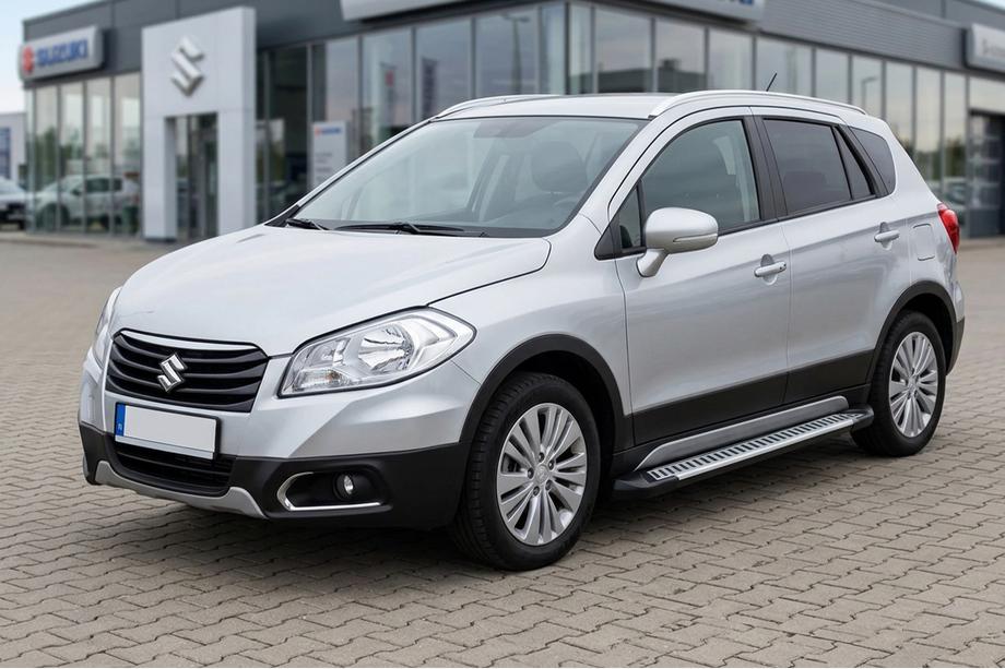 Suzuki SX4 S-Cross 2013-2016 Praguri Laterale Line (2 buc, Aluminiu) Image