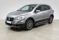 Suzuki SX4 S-Cross 2013-2016 Praguri Laterale Bosphorus Black (2 buc, Aluminiu) foto 1