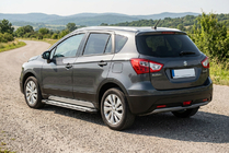 Suzuki SX4 S-Cross 2013-2016 Praguri Laterale Rainbow (2 buc, Aluminiu) foto 1