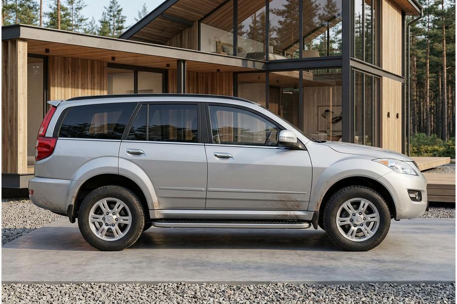 GreatWall Haval/Hover H3 2005-2013 Praguri Laterale Tayga Grey (2 buc, Aluminiu) Image