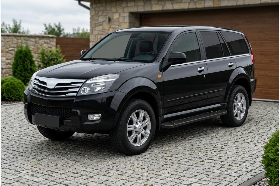 GreatWall Haval/Hover H3 2005-2013 Praguri Laterale RedLine Black (2 buc, Aluminiu) Image
