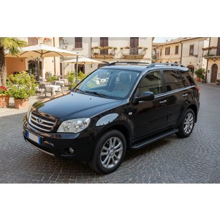 Praguri Laterale Allmond Black (2 buc, Aluminiu) foto 1