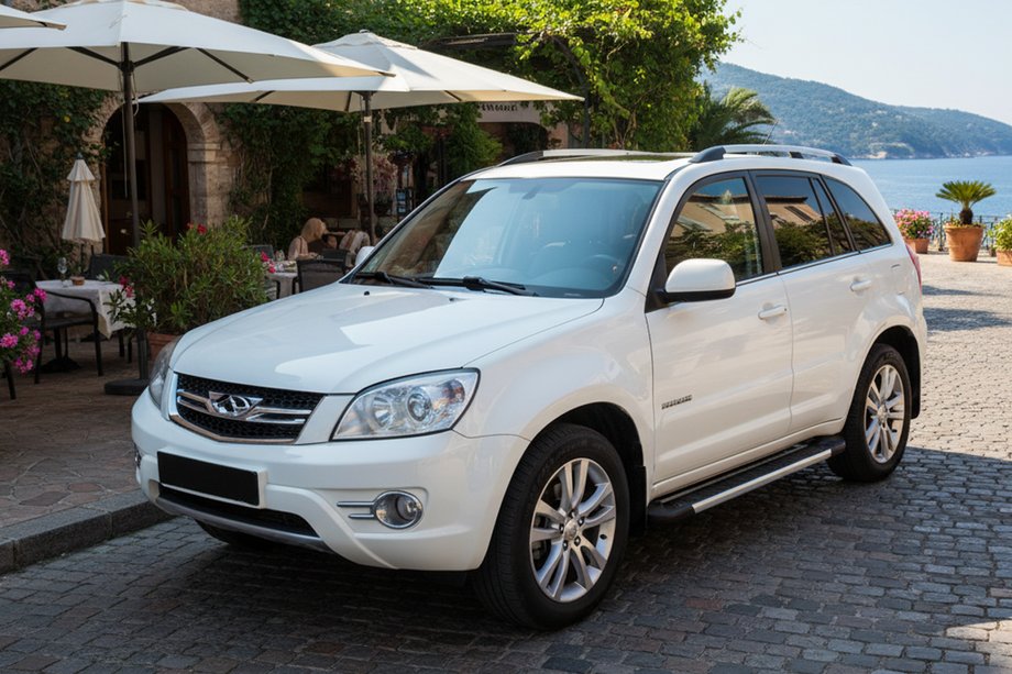 Chery Tiggo 3 2005- Praguri Laterale RedLine V1 (2 buc, Aluminiu) Image