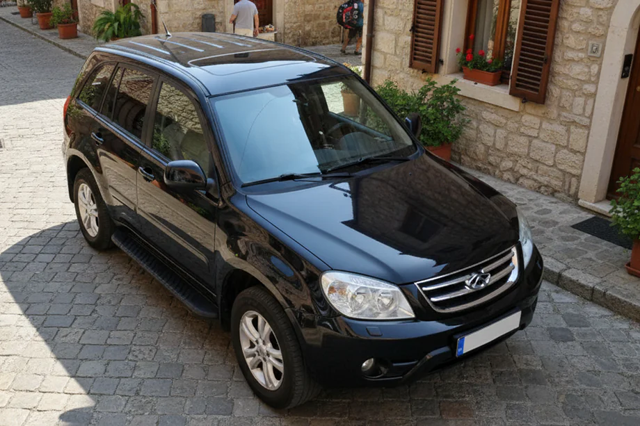 Chery Tiggo 3 2005- Praguri Laterale Bosphorus Black (2 buc, Aluminiu) Image