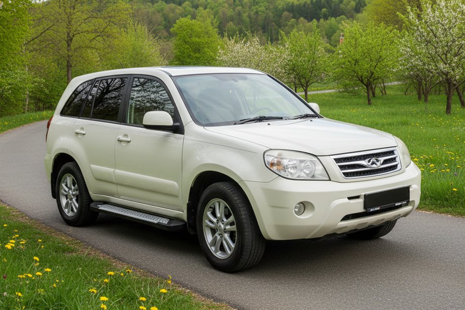 Chery Tiggo 3 2005- Praguri laterale Allmond (2 buc, aluminiu) Image