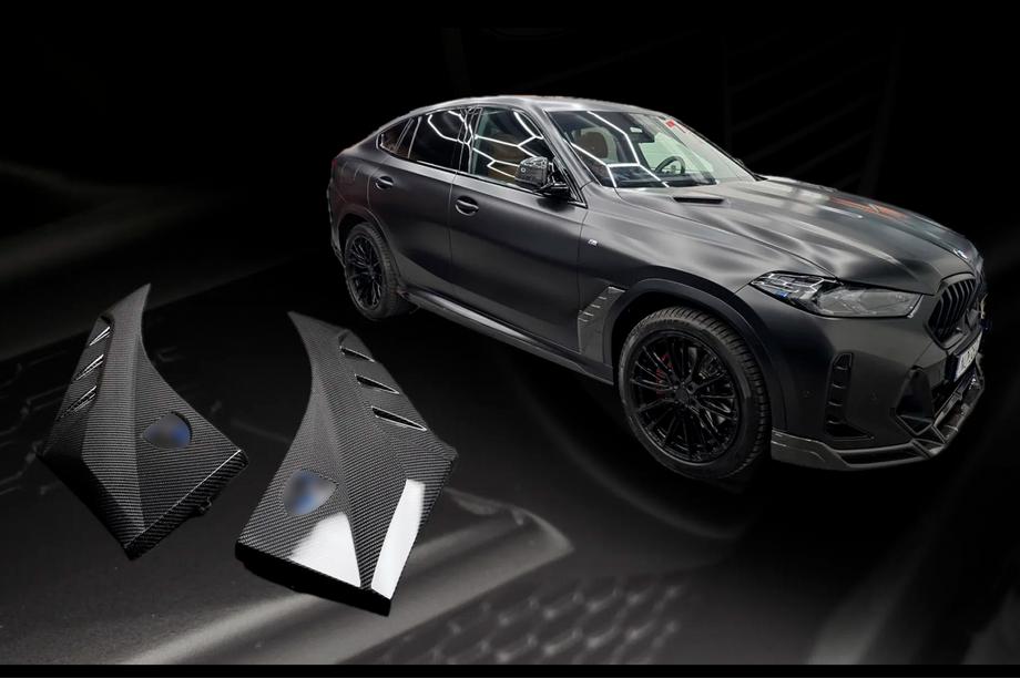 BMW X6 G06 2019–2027 Extensii aripi LRT (2023+, Carbon) Foto 1