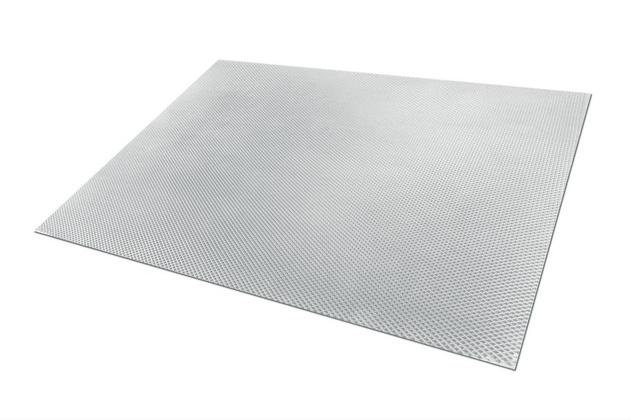 Folie EVA pentru covorase auto 150x235 (Model romb, gri deschis) Foto 1
