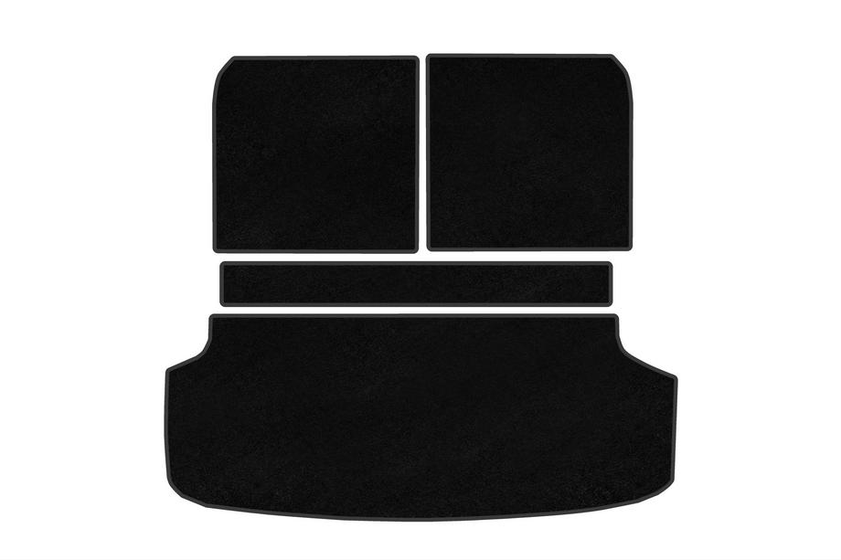 KIA EV9 Covoras portbagaj textil Premium V2 (Negru) Image
