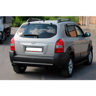 Bara Spate AK002 Negru (Otel Inoxidabil) Hyundai Tucson JM 2004- foto 2