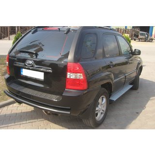 Bara Spate AK002 Negru (Otel Inoxidabil) Kia Sportage 2004-2010 foto 2