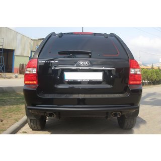 Bara Spate AK002 Negru (Otel Inoxidabil) Kia Sportage 2004-2010 foto 1