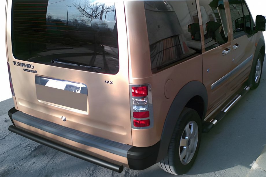 Ford Connect 2002–2006 Bara Spate AK-002 Negru (Otel Inoxidabil) Image