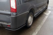 Citroen Jumpy 2007–2017 Colturi spate Black (2 buc, inox) foto 1