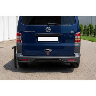 Bara spate Wave AK006 Negru (Otel inoxidabil) Volkswagen T5 Caravelle 2004-2010