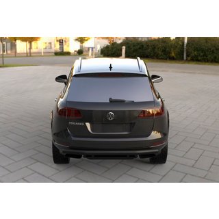 Bara spate Black (otel inoxidabil) Volkswagen Touareg 2010-2018 foto 1