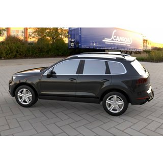 Bara spate Black (otel inoxidabil) Volkswagen Touareg 2010-2018 foto 2