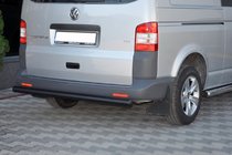 Volkswagen T5 Multivan 2003–2010 Bara Spate AK002 Neagra (Otel Inoxidabil) foto 3