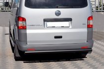 Volkswagen T5 Multivan 2003–2010 Bara Spate AK002 Neagra (Otel Inoxidabil) foto 4