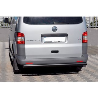 Bara Spate AK002 Neagra (Otel Inoxidabil) Volkswagen T5 Caravelle 2004-2010 foto 4