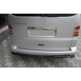 Colturi spate AK003 Negru (2 buc, inox) Volkswagen T5 Caravelle 2004-2010 foto 1