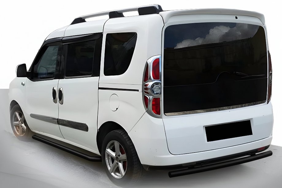Opel Combo 2012-2018 Bara Spate Black (Otel Inoxidabil) Image