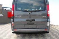 Renault Trafic 2001–2015 Protectie Spate AK002 Negru (Otel Inoxidabil) foto 1