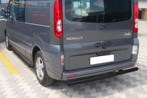 Renault Trafic 2001–2015 Protectie Spate AK002 Negru (Otel Inoxidabil) foto 2