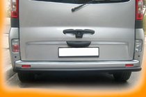 Renault Trafic 2001–2015 Protectie Spate AK002 Negru (Otel Inoxidabil) foto 4
