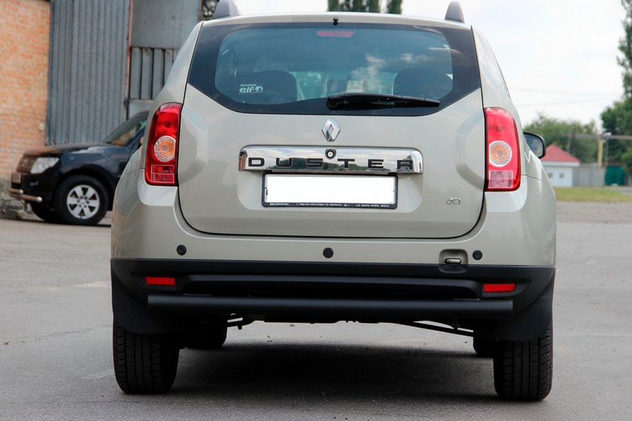 Renault Duster 2008–2017 Bara spate dreapta Black (otel inoxidabil) Image