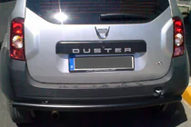 Dacia Duster 2008-2018 Bara spate dreapta Black (otel inoxidabil) foto 6