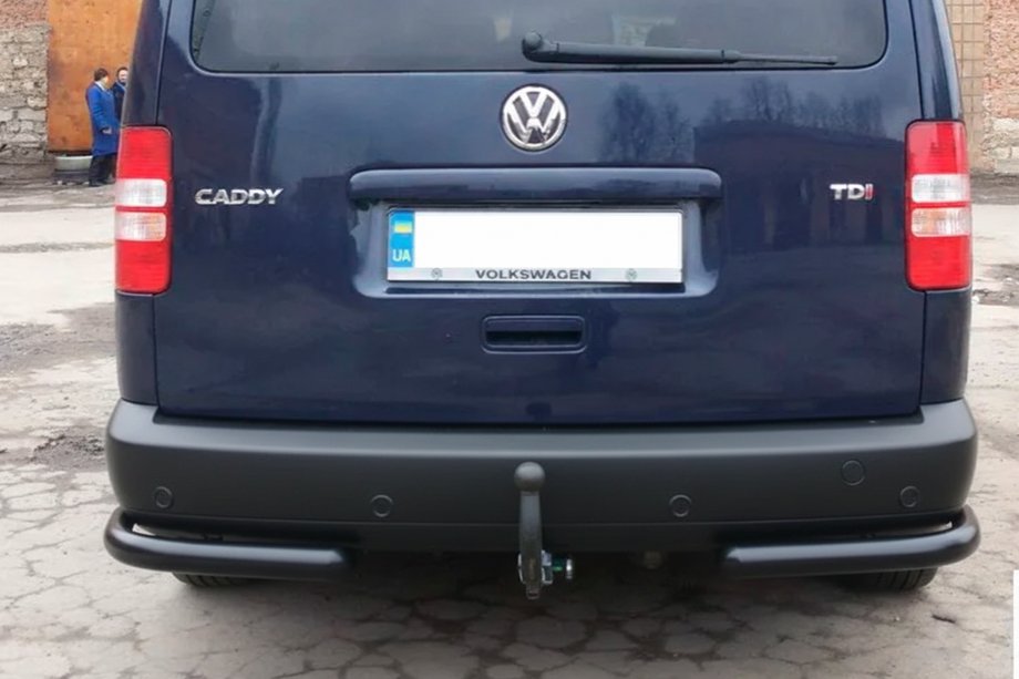 Volkswagen Caddy 2004-2010 Colturi spate AK003 Negru (2 buc, inox) Foto 3