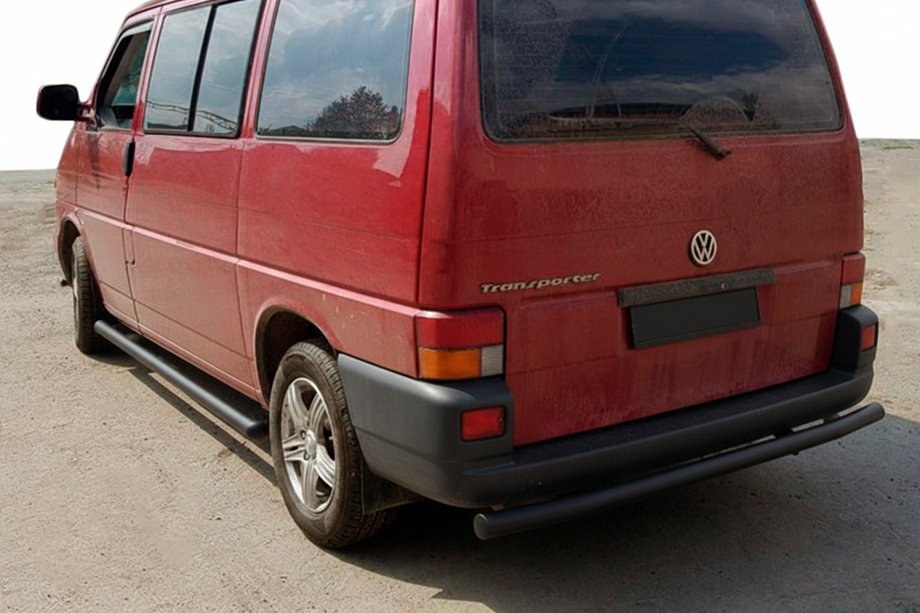 Volkswagen T4 Transporter 1990-2003 Bara Spate AK002 Neagra (Otel Inoxidabil) Foto 2