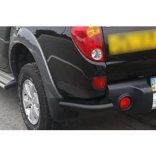 Colturi Spate AK003 Negru (2 buc, Otel Inoxidabil) Mitsubishi L200 2006-2015 foto 2