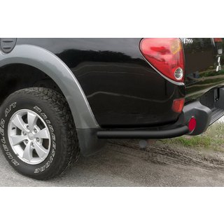 Colturi Spate AK003 Negru (2 buc, Otel Inoxidabil) Mitsubishi L200 2006-2015 foto 3