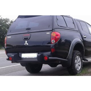 Colturi Spate AK003 Negru (2 buc, Otel Inoxidabil) Mitsubishi L200 2006-2015 foto 1